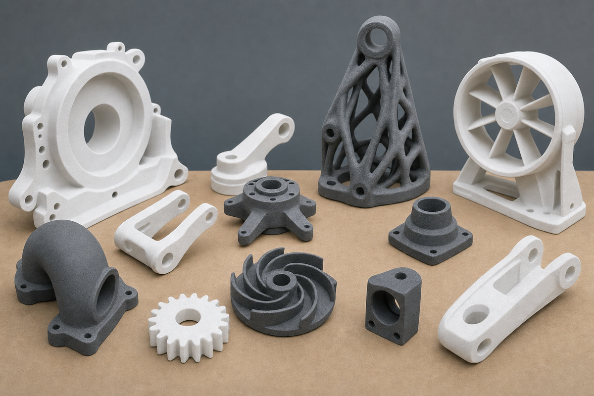 Printed architectural structure